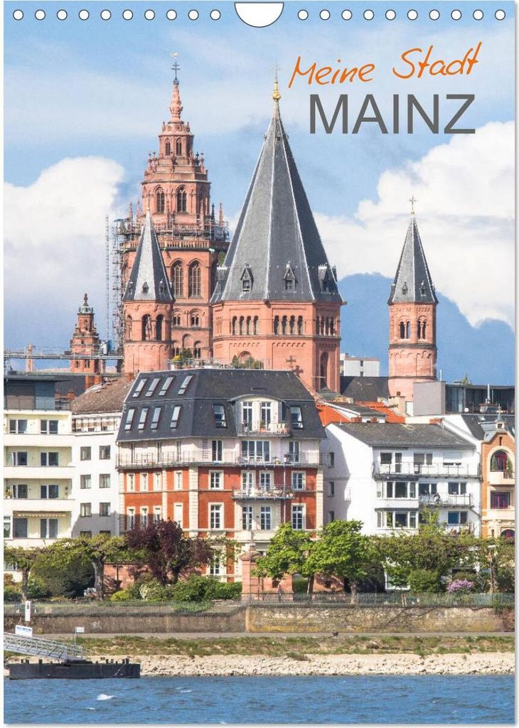Meine Stadt Mainz (Wandkalender 2026 DIN A4 hoch), CALVENDO Monatskalender