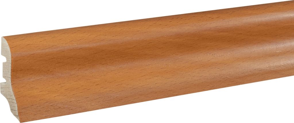 Sockelleiste Echtholzfurnier 20 x 40 x 2500 mm Buche Echtholzfurnier Fußleiste furniert by PROVISTON 62.5 Meter | 25 Stück