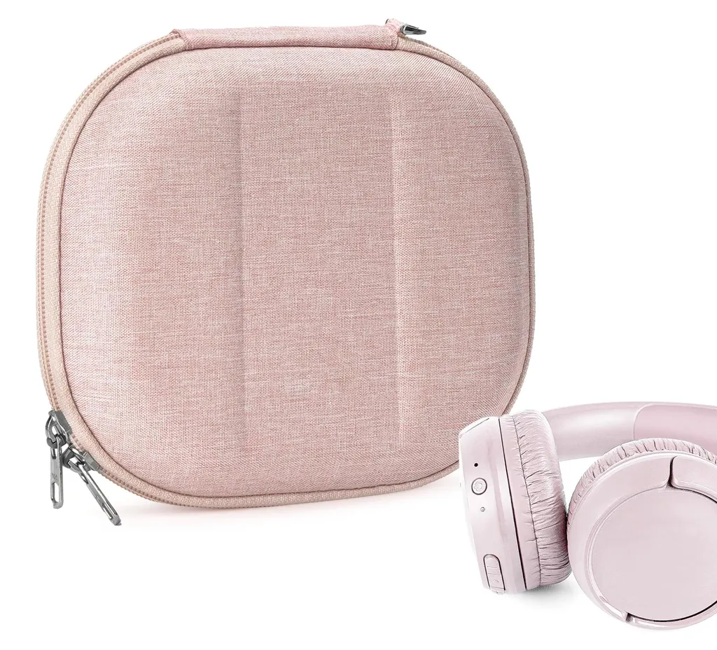 Étui Rose pour JBL Tune 510BT 660NC 560BT - Coque Rigide de Transport