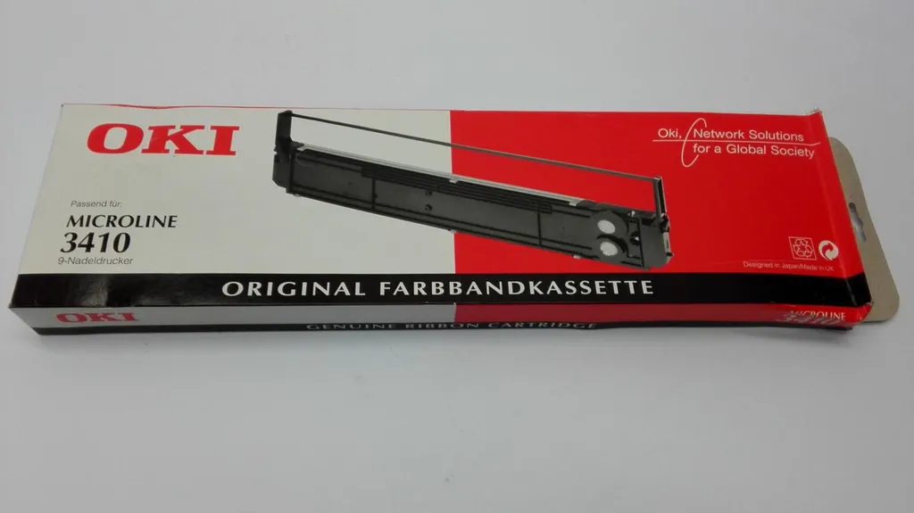 Consommable ruban noir OKI 09002308 pour impression professionnelle