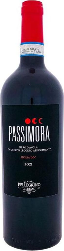 Pellegrino Passimora Nero D'Avola 2021 750ml 14% Vol. Produktbild 