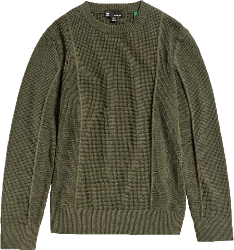 G-STAR RAW DENIM STRUCTURE R KNIT Herren Pullover