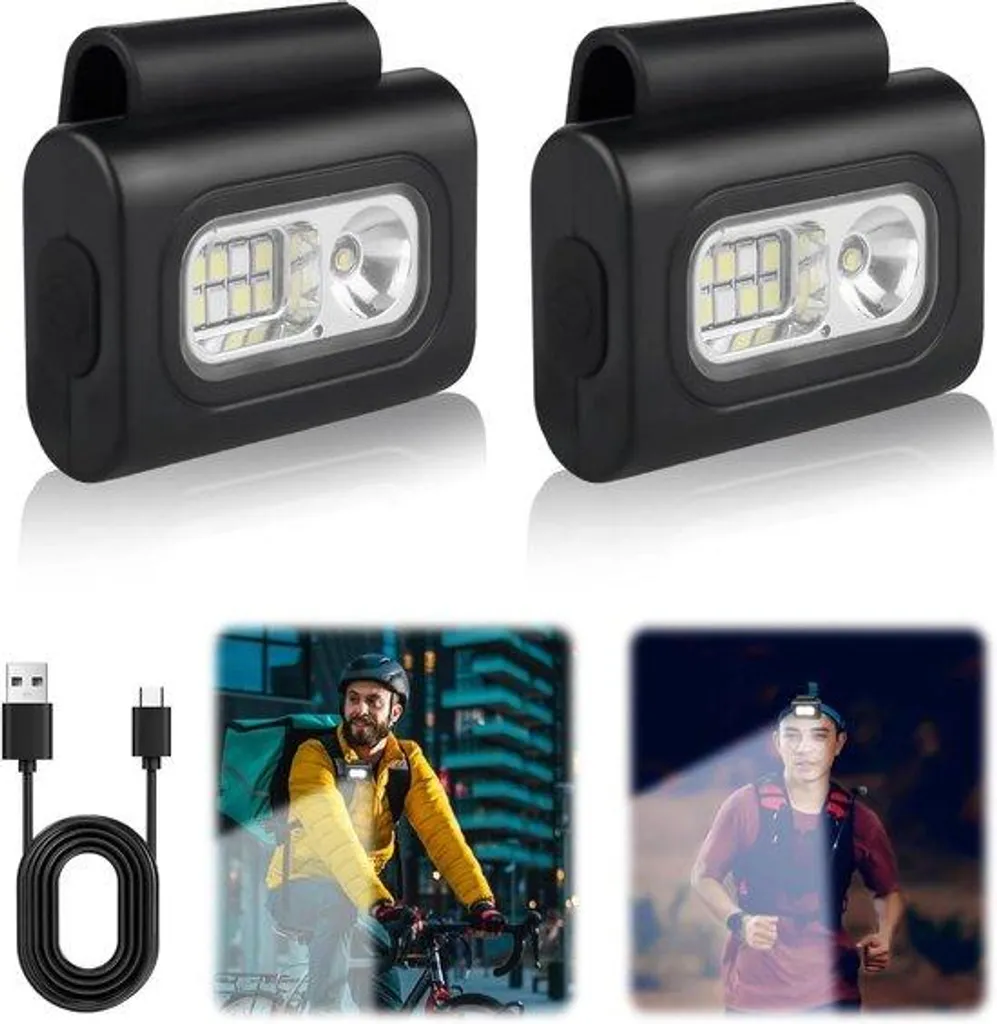 Lampe de sport mains libres pour courir en sécurité sans bandeau serré