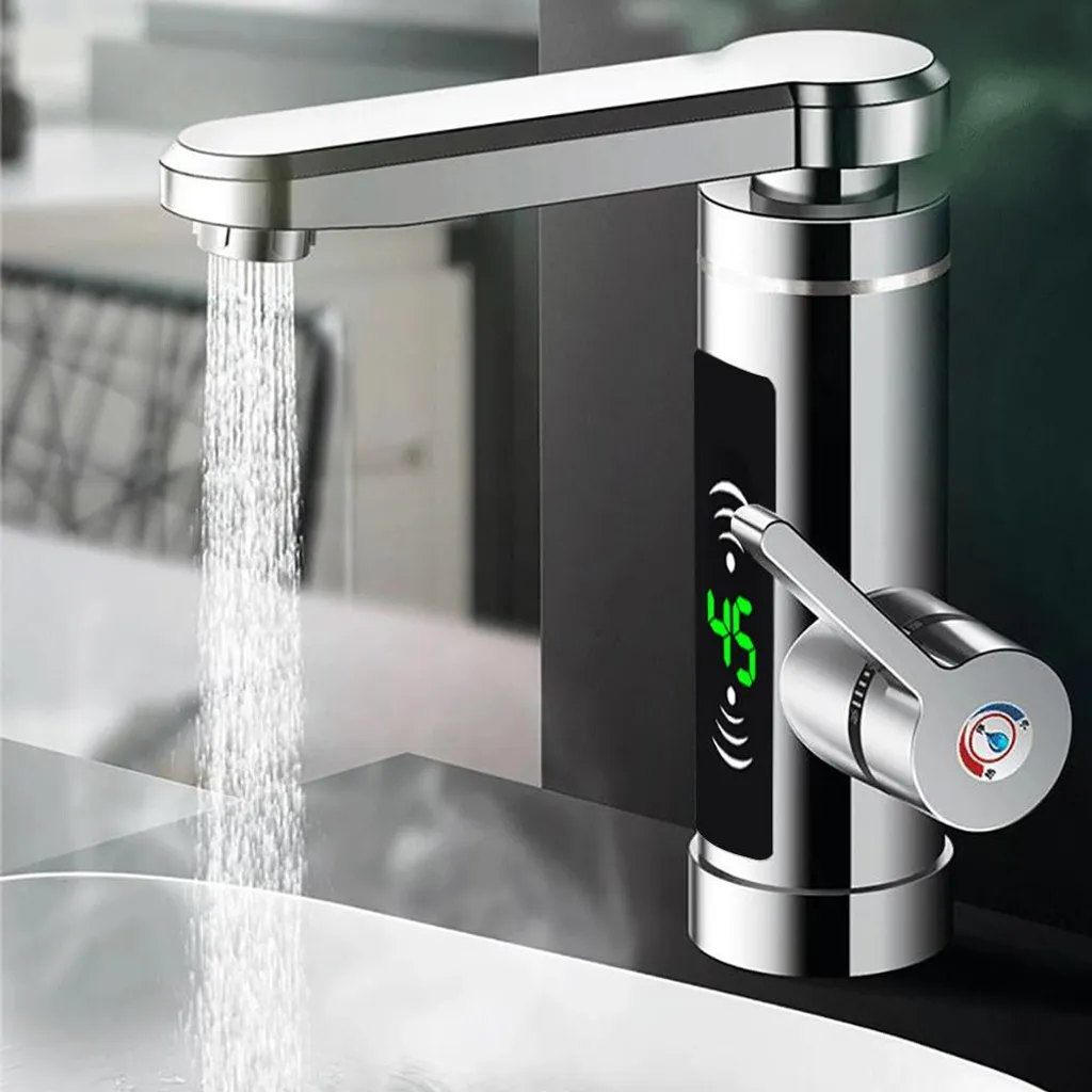 Chauffe-eau électrique instantané : finissez-en avec l'eau froide, gris