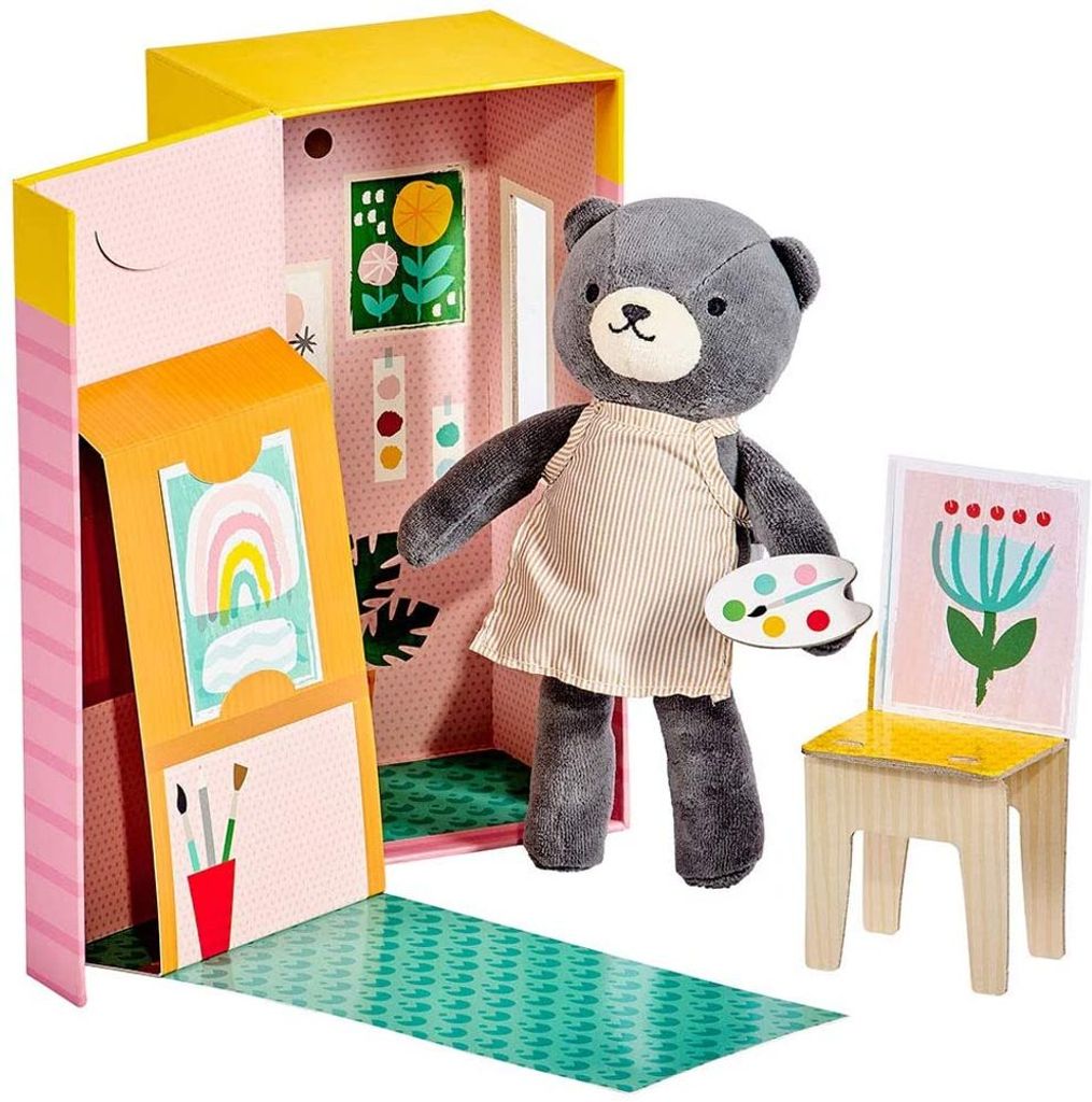 Petit Collage Umarmungen in einer Box Teddybär PTC530 Produktbild 