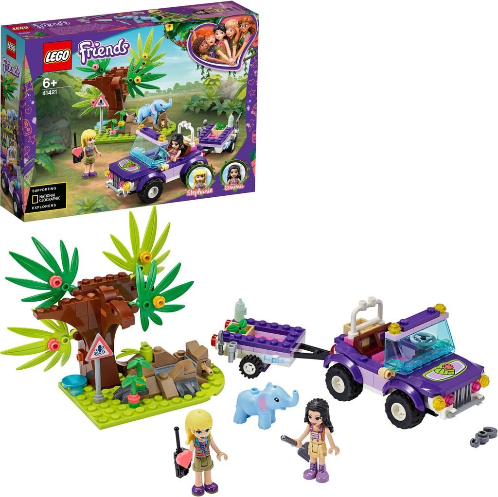 LEGO 41421 Friends Záchrana sloníčaťa s transportérom, Obrázok produktu 