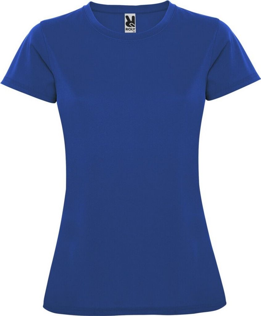 Roly - "Montecarlo" T-Shirt für Damen - Sport kurzärmlig PF4302 (XXL) (Königsblau)