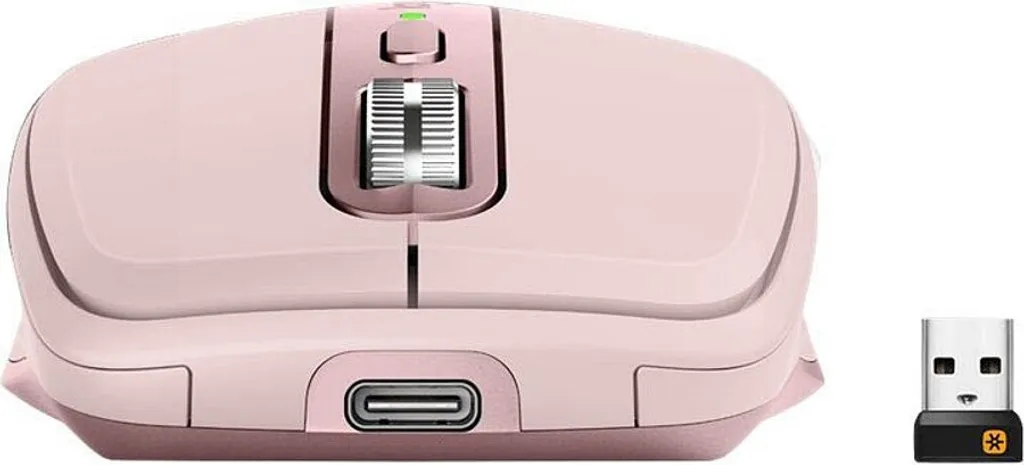 Logitech MX Anywhere 3 Souris Rose Laser Sans Fil Bluetooth 4000 DPI - 16