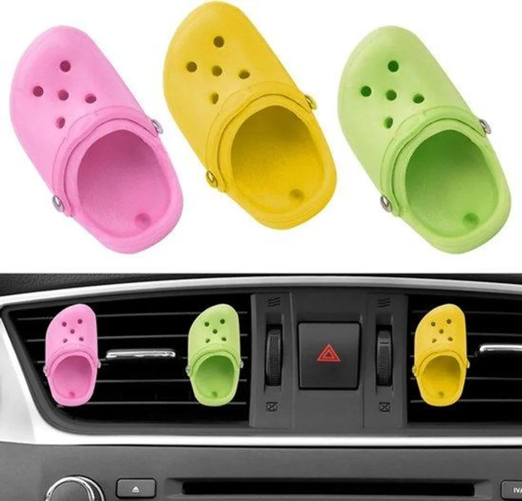 Diffuseur voiture pince aromathérapie robuste en métal coloré 30mm