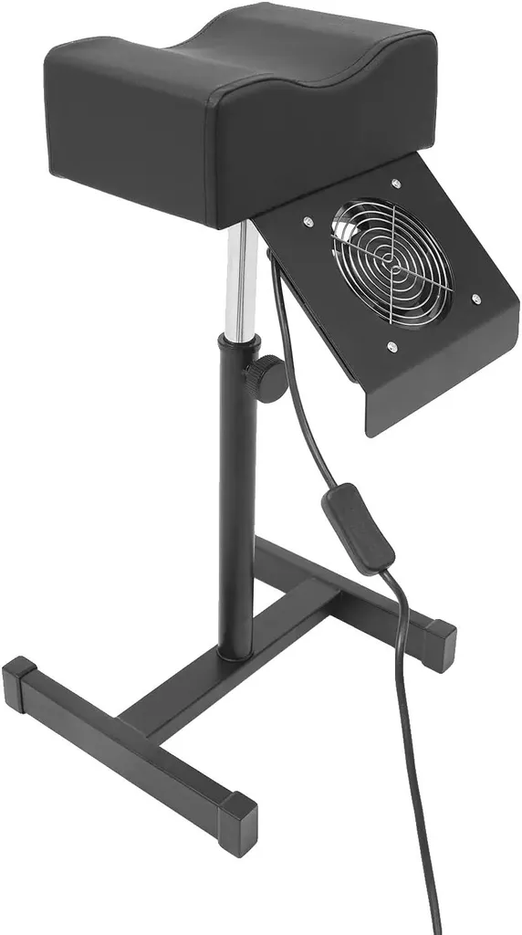 Tabouret de manucure avec aspiration 22W et hauteur réglable 48-68cm