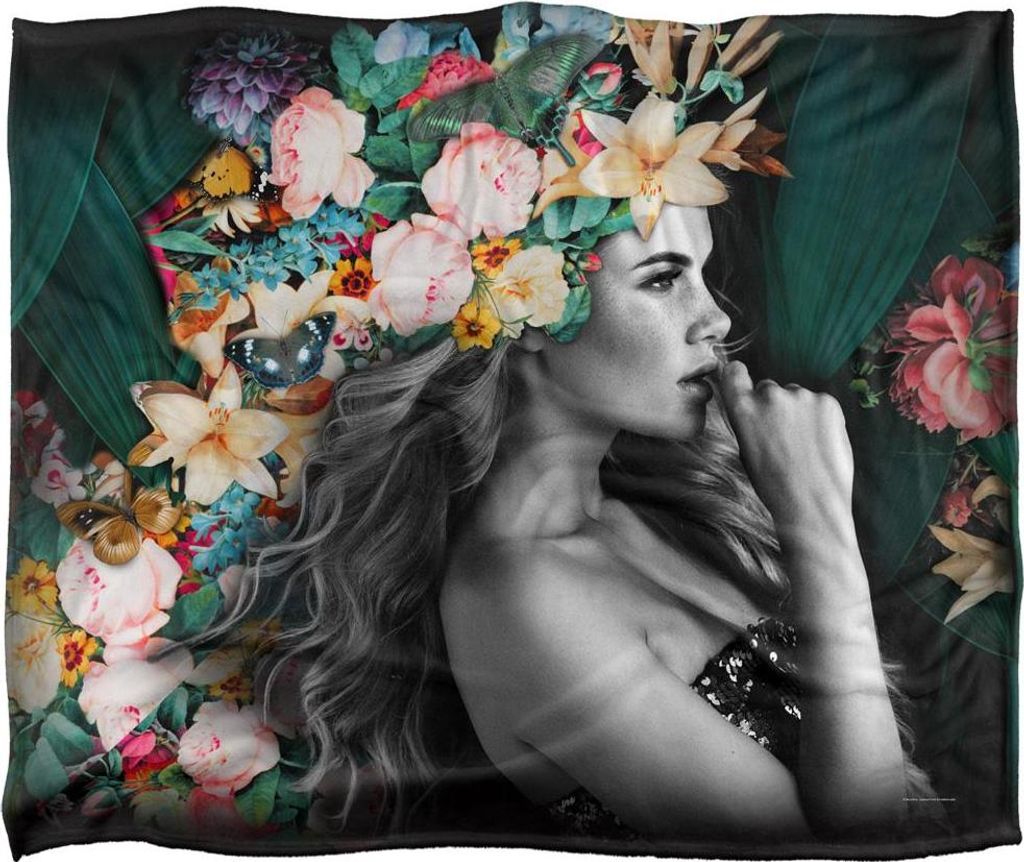 Reinders - Mädchen Decke, Seidig, Supersoft TV24719 (Einheitsgröße) (Bunt)