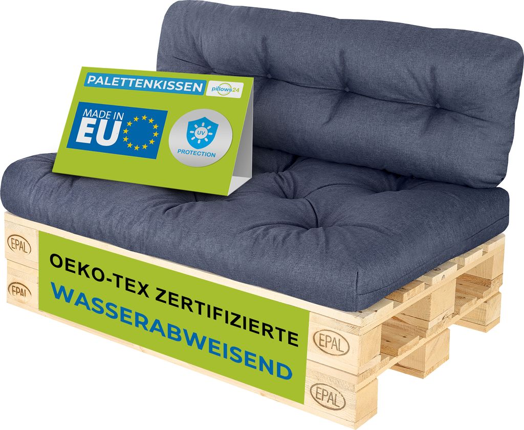 Pillows24 - Polštáře na palety odolné proti vodě a UV Obrázek produktu 