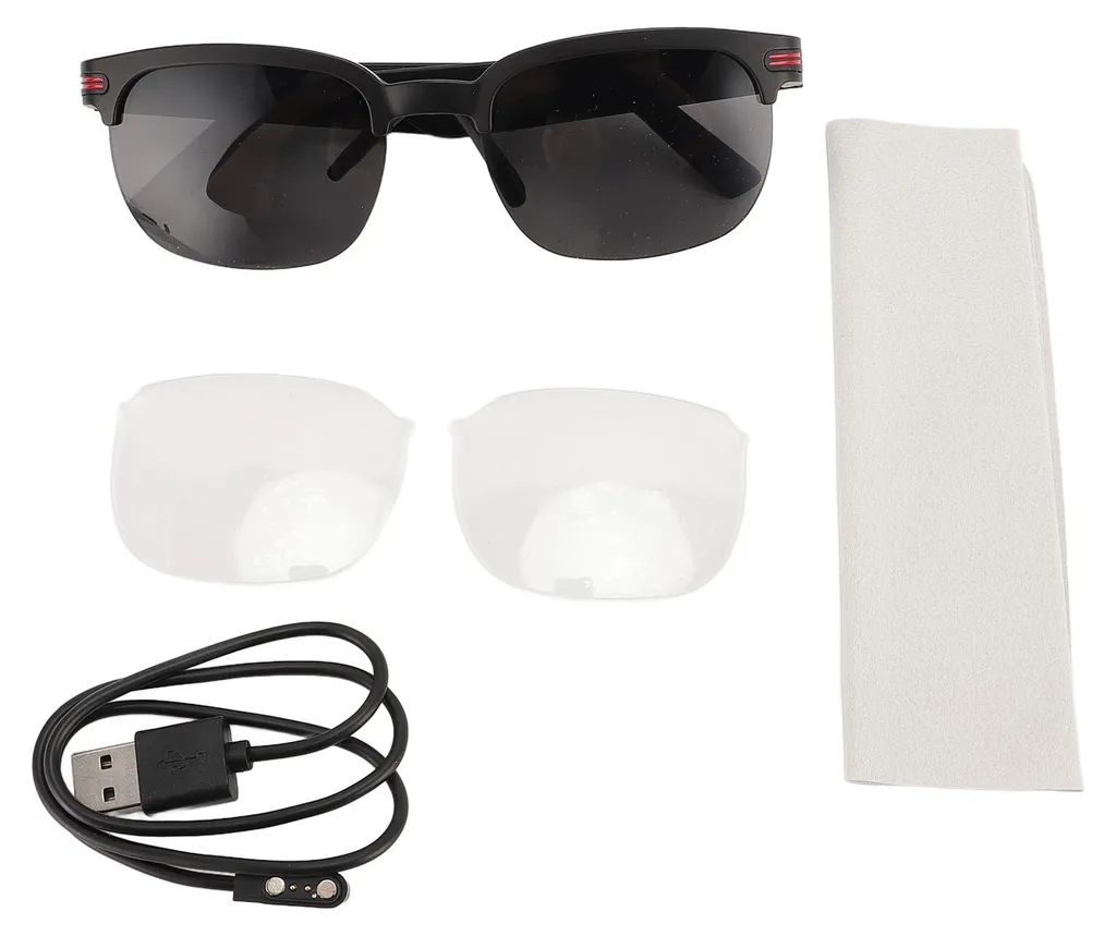 Lunettes Connectées Musicales Étanches IP67 avec Verres Polarisés UV