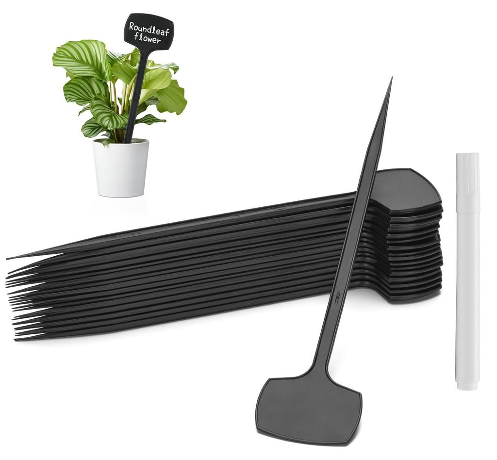 Solidchoice - Set van 50 Grote Plastic Plantenlabels voor Productafbeelding 