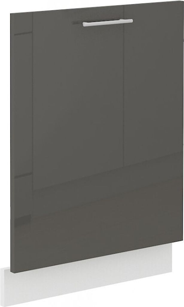 Tür für Einbau-Geschirrspüler LAJLA – 713 x 596 cm, grau / weiß