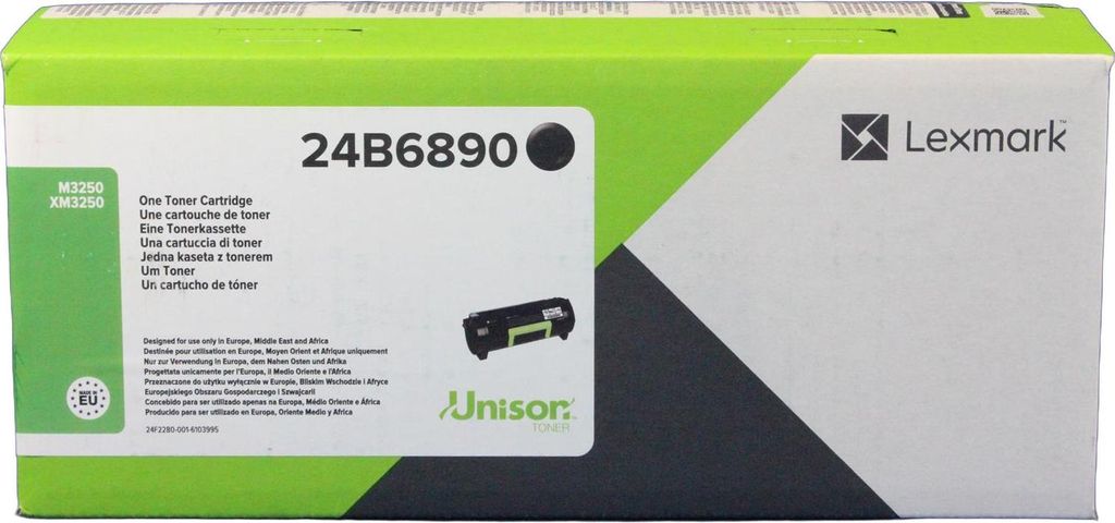 Lexmark 24B6890 Tonerkassette 1 Stück Original Schwarz Produktbild 