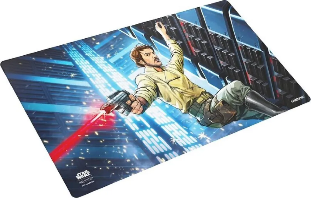 Tapis Star Wars Unlimited Cassian Andor avec Surface de Glisse Douce