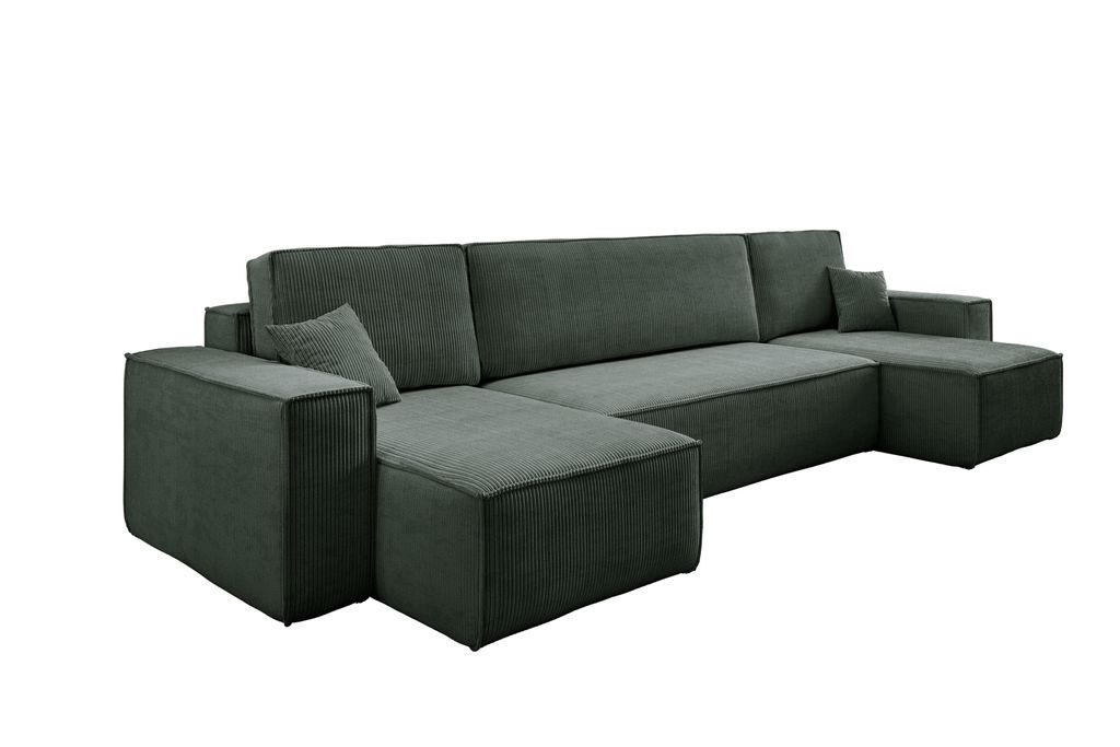 VENASI HUGO U-FORM Ecksofa mit Schlaffunktion und Produktbild 