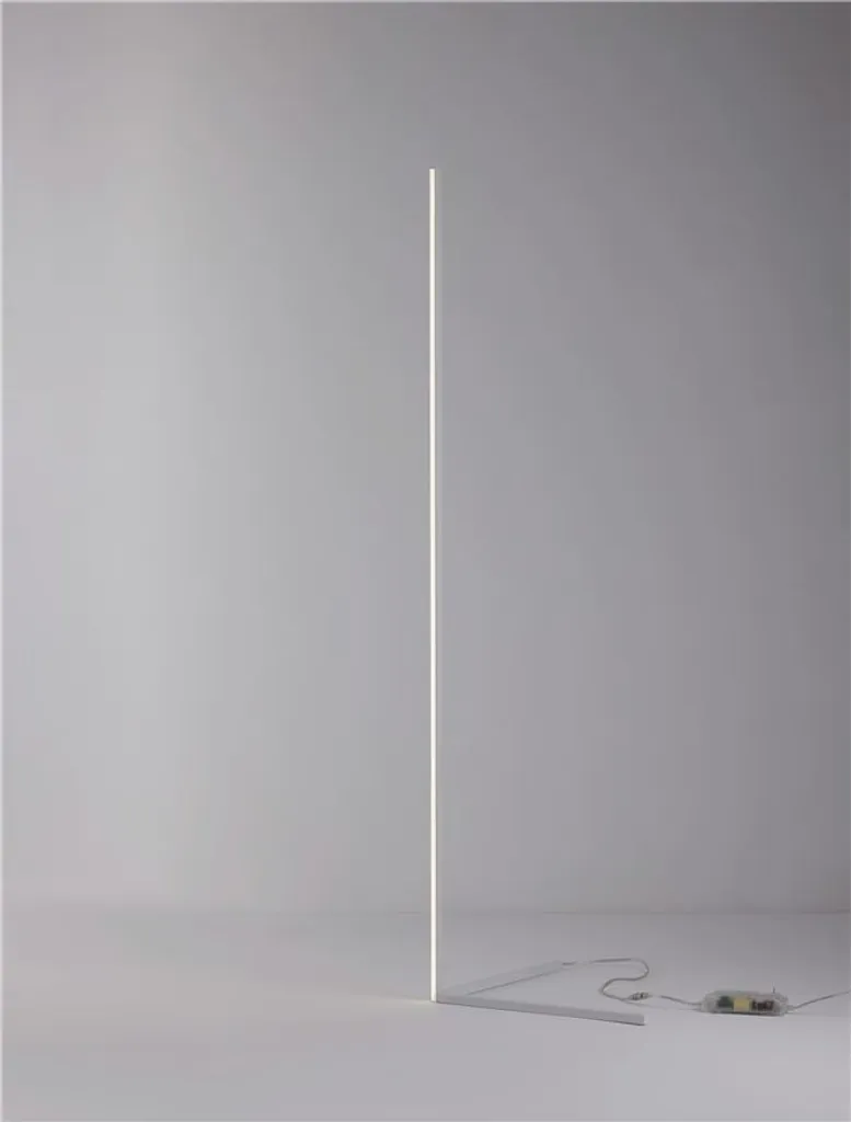 Lampadaire V-LINE Blanc à LED Intégrée Nova Luce Haute Luminosité 24W - 4