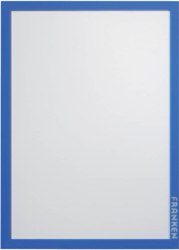 Franken Aushangrahmen Frame It PRO, DIN A4, Hartfolie, matt, blau, 1,82 mm