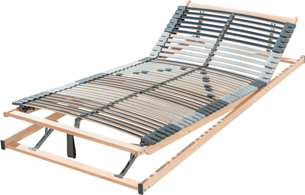 fan Lattenrost Federholzrahmen Punktoflex Premium KF manuell verstellbar 100x200 cm