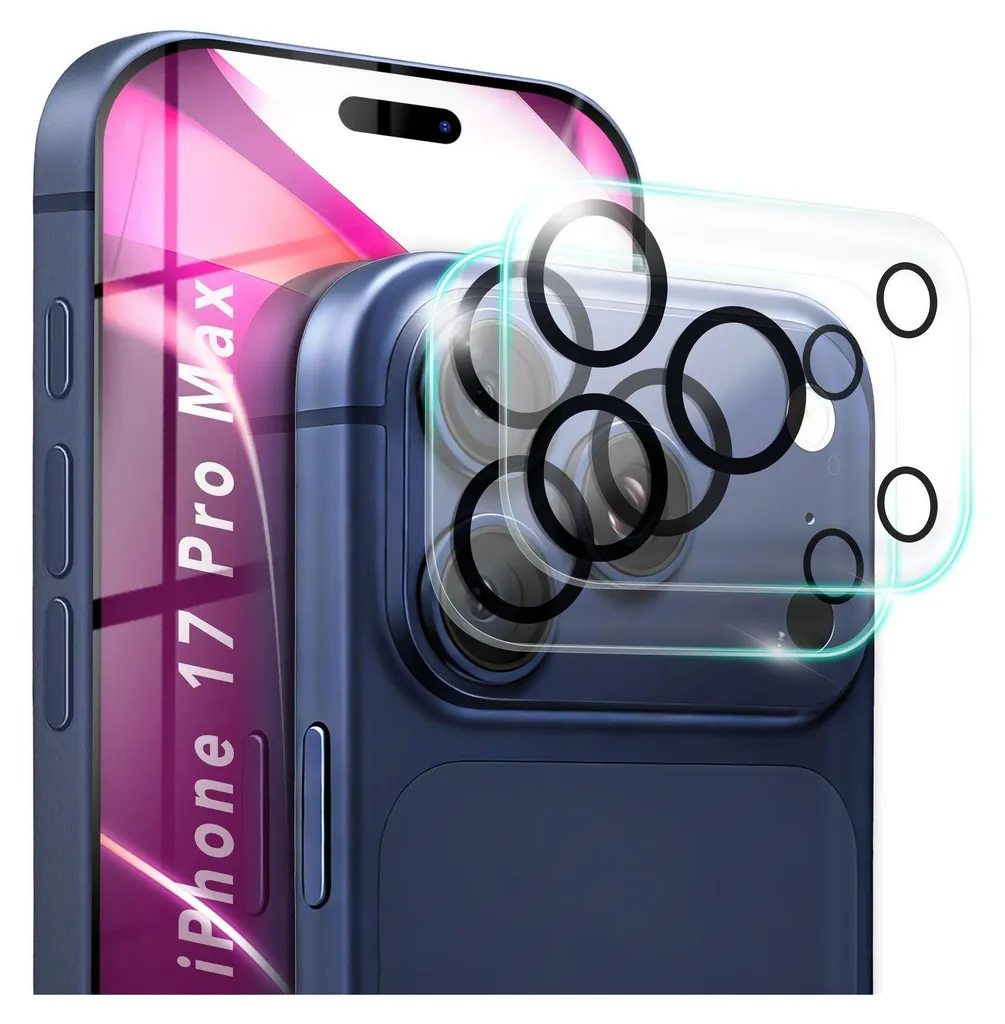 2x Vetro Lente Fotocamera iPhone 17 Pro Max Focus.X2 MAX | Sicuro