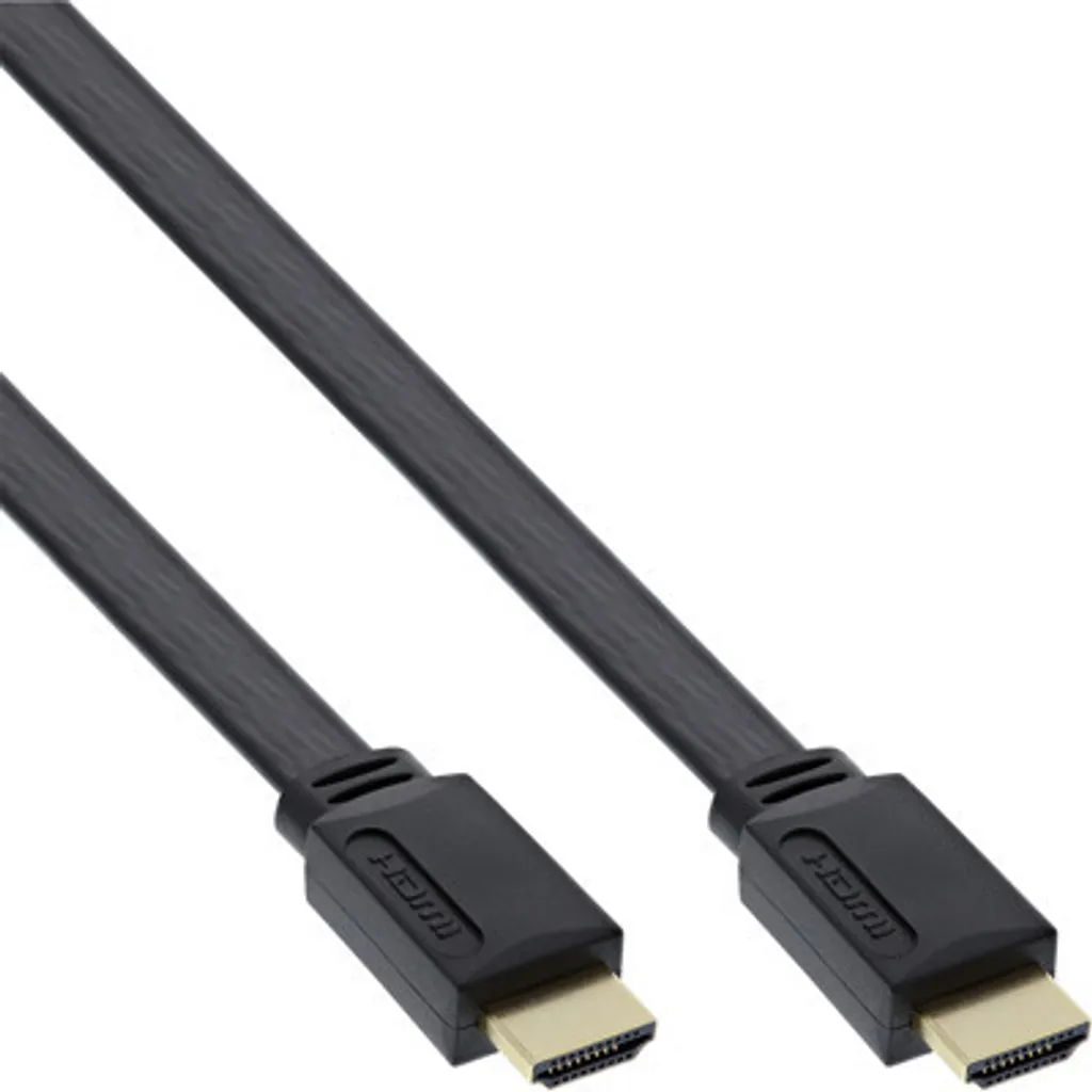 Cavo HDMI InLine 10m Piatto 4K per Ufficio e Conferenze - Top Signal