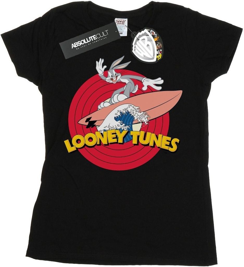 Looney Tunes - T-Shirt für Damen BI27303 (L) (Schwarz) Produktbild 