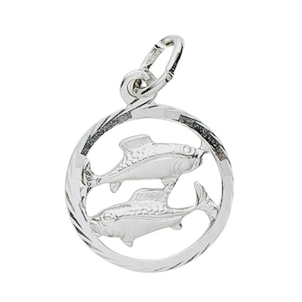 Basic Silber 24.9019SFI Damen Anhänger Sternzeichen Fische Silber