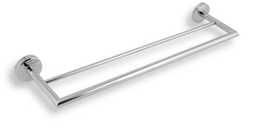 Novaservis Metalia 11 Cromo 0124,0 - Portasciugamani Doppio 50 cm
