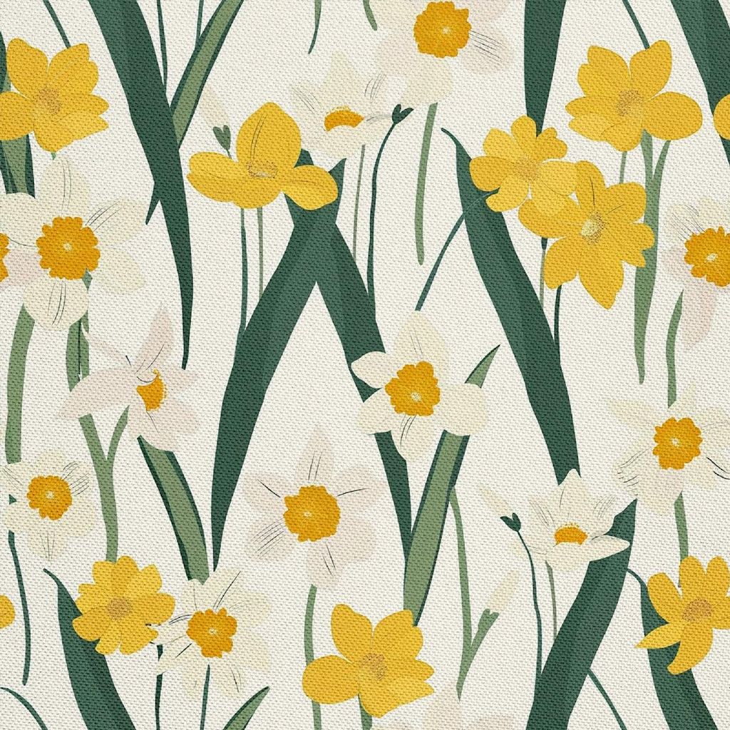 OUTDOOR DEKOSTOFFE OXFORD - Motiv Frühling I DX7354