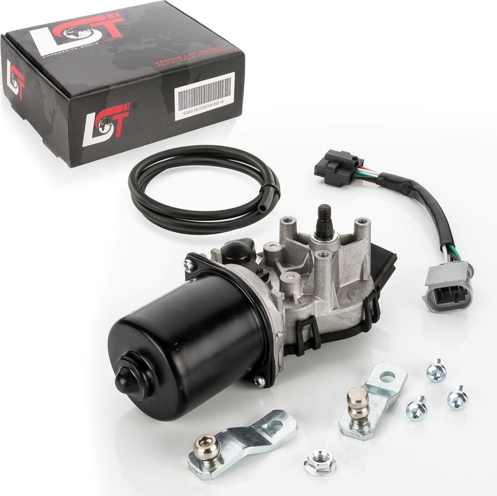 Wischermotor Scheibenwischer Motor Front mit Schlauch für RENAULT KANGOO KC FC