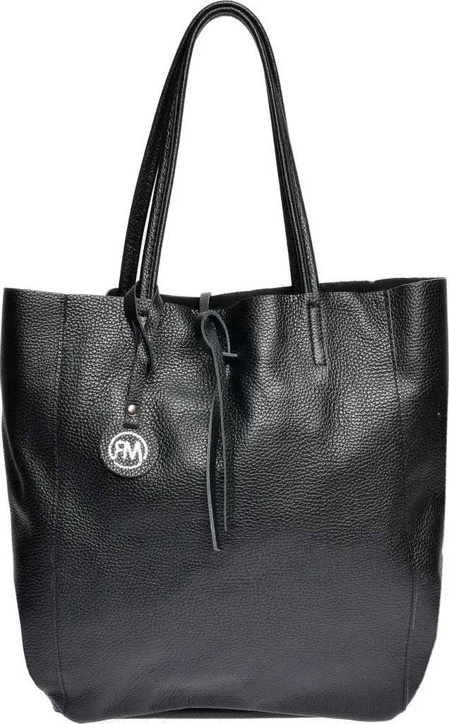 Roberta M Sac à Main AW25 RM 1847 NERO - Sac Porté Épaule en Cuir Noir