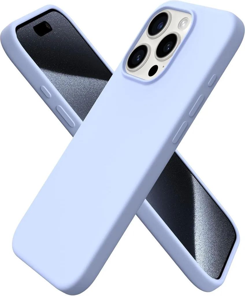 Custodia Protettiva iPhone 15 Pro - Silicone Liquido Antigraffio