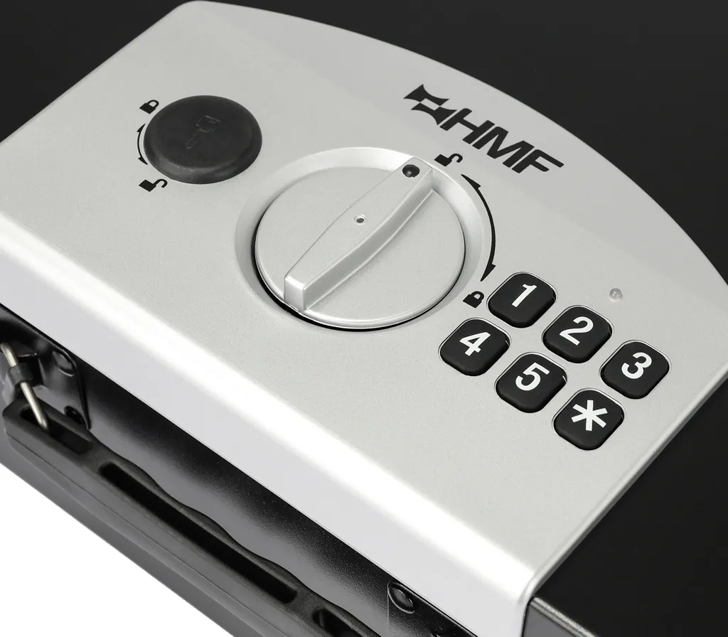 Mallette de sécurité pour documents A4 avec serrure électronique HMF