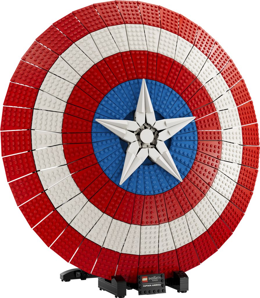 LEGO Marvel Captain Americas Shield Set 76262 - Kit di Immagine del prodotto 