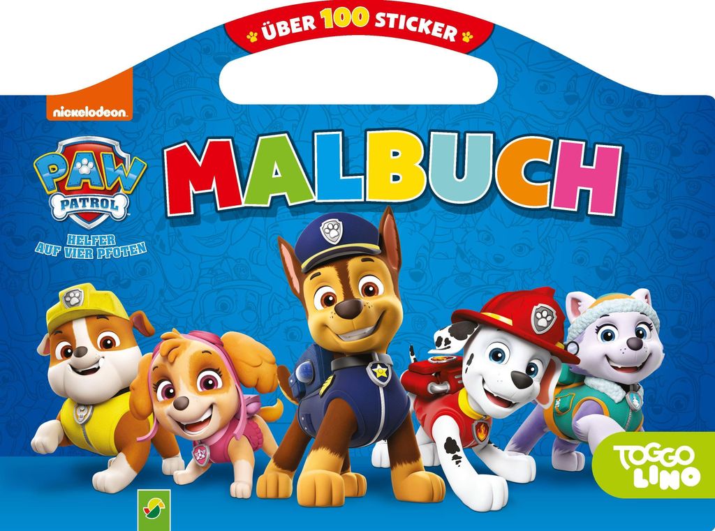 Schwager & Steinlein Paw Patrol Malbuch Produktbild 