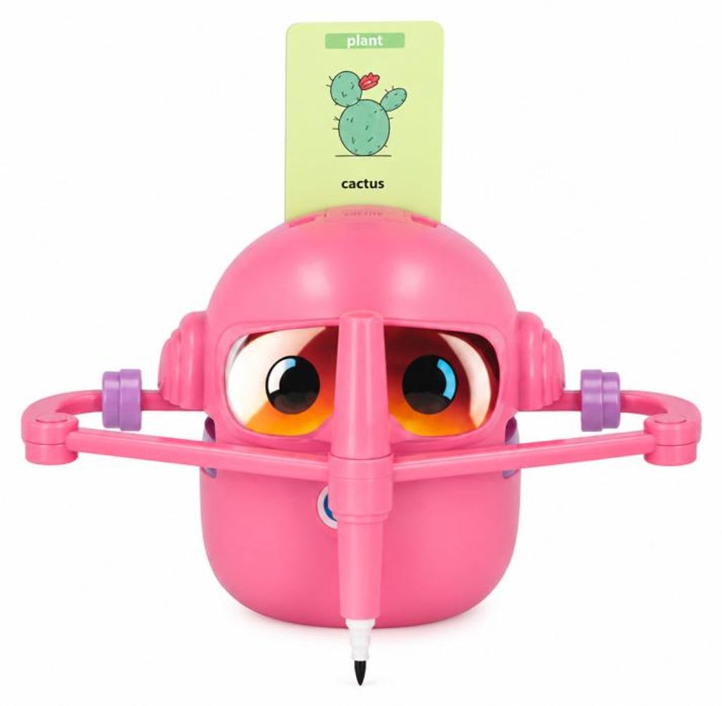 KIK KX2871 Interactieve educatieve robot voor tekenen, roze Productafbeelding 