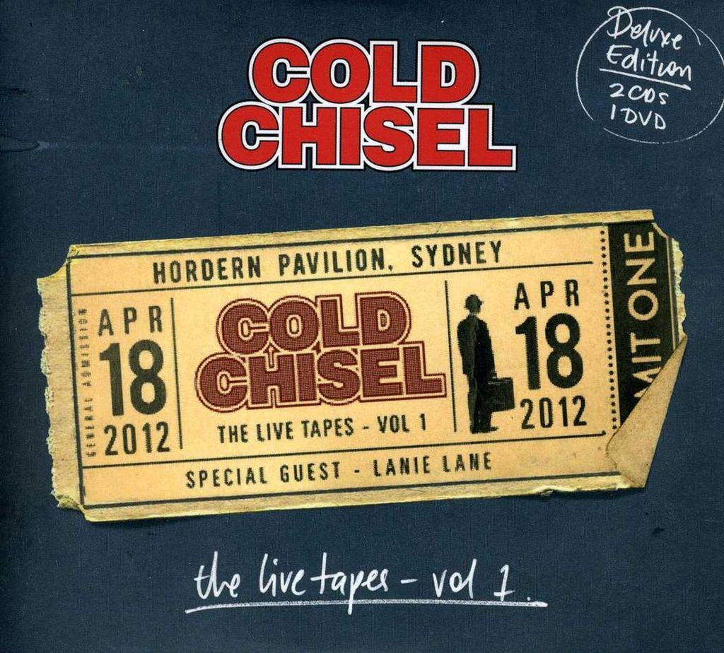 Cold Chisel: Live Tapes Vol.1: Hordern Pavilion, Sidney 18.4.2012 (Deluxe Edition) (2CD + DVD)