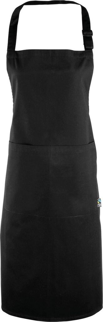 Premier - Schürze, Fairtrade PC6724 (Einheitsgröße) (Schwarz)