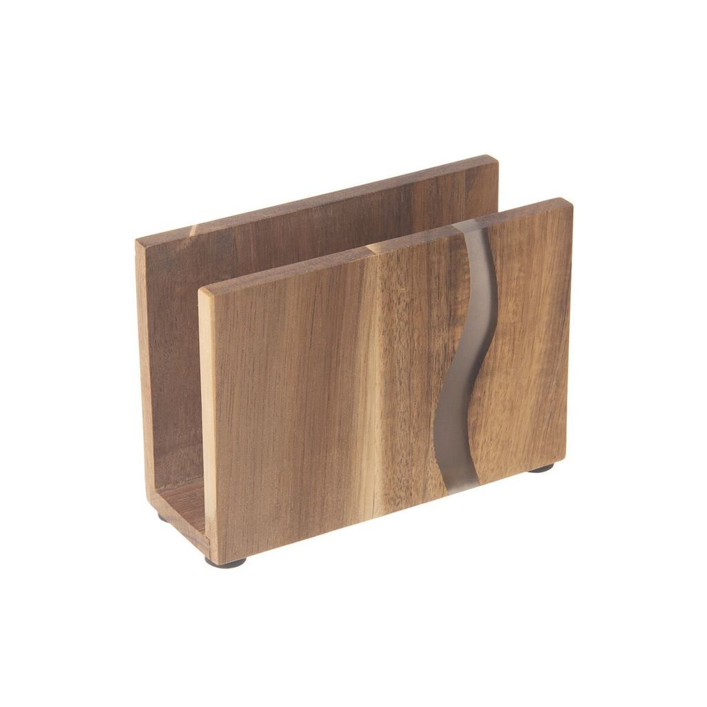 ORION Serviettenständer River aus Holz/Harz 154308