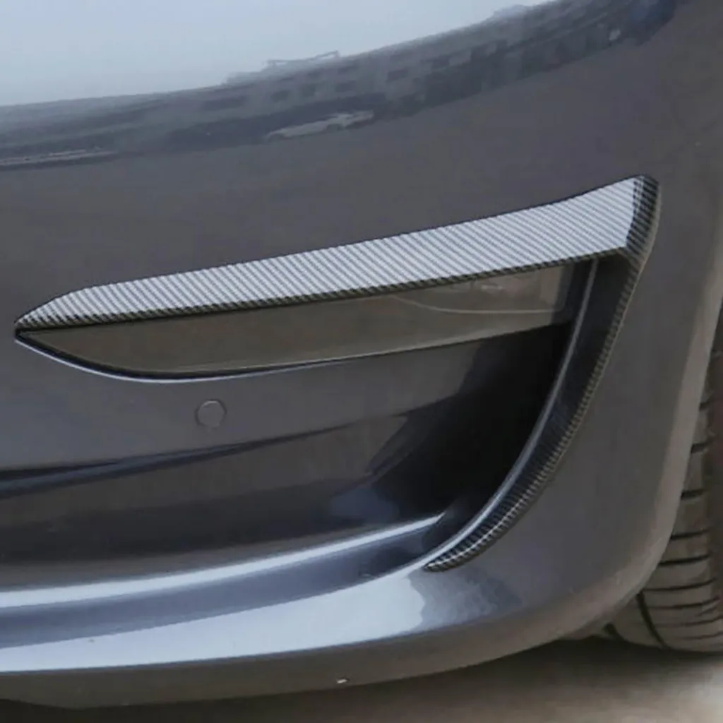 Protection de Phare Antibrouillard Carbone pour Tesla Model 3 Pack - 5