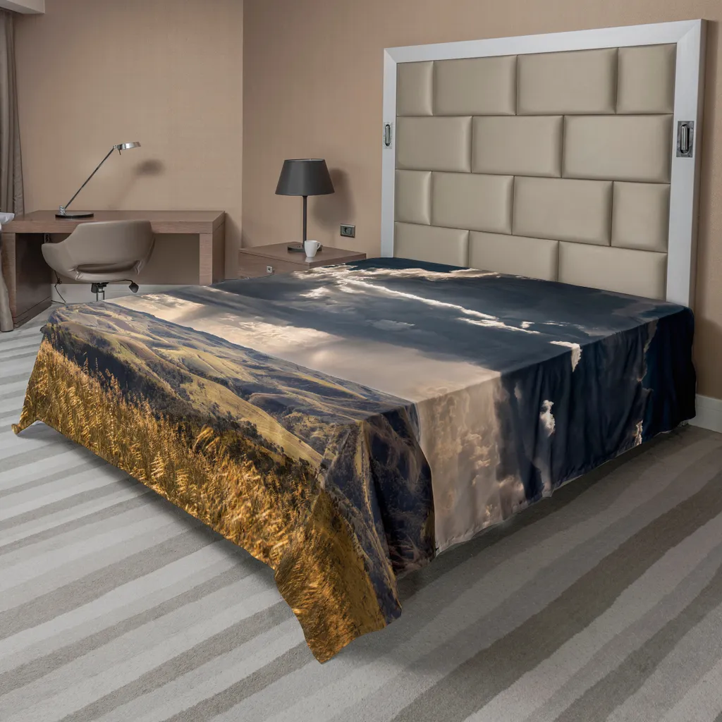 Lenzuolo ABAKUHAUS Montagna e Nuvole 275x260 cm | Arredo Rustico