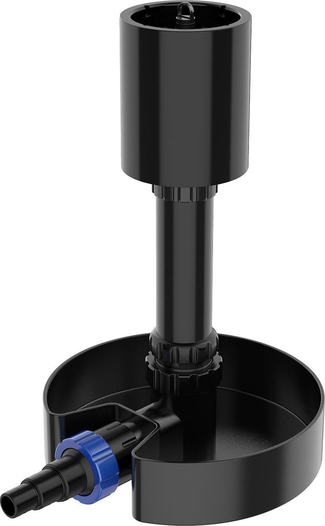 SunSun CSP-40 Standskimmer für Teiche bis 40 m², max. 16.000 l/h, Skimmer als Blättersammler für Gartenteich Teichpflege, zum Anschluss an Pumpe