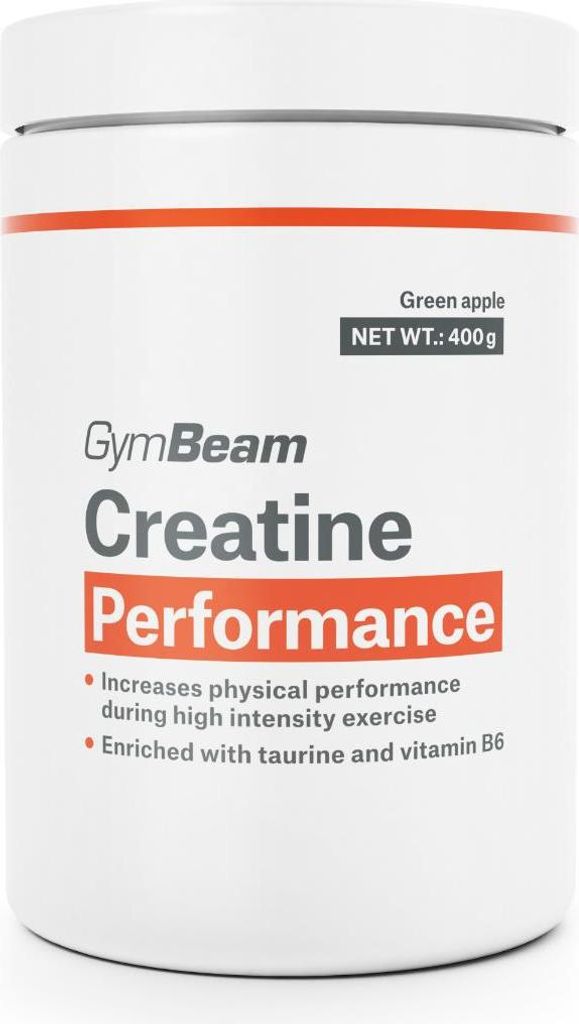 GymBeam - Creatine Performance 400 g grüner Apfel