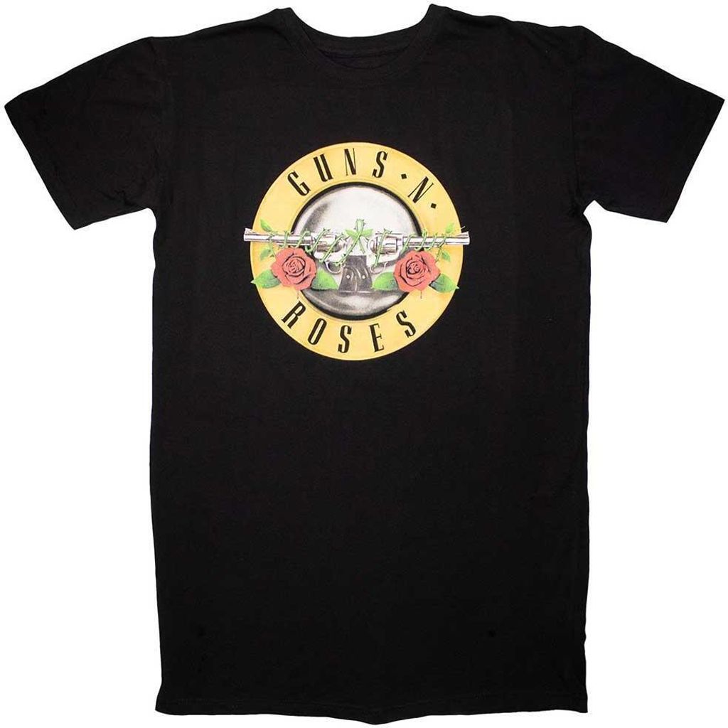 Guns N Roses - "Classic Logo" T-Shirt für Damen RO11655 (L) (Schwarz)