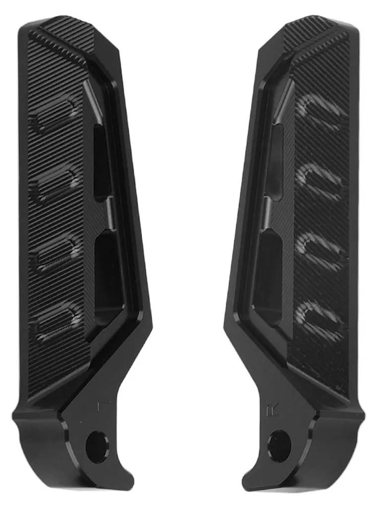 Repose-pieds passager XMAX 400 NMAX AEROX NVX 155 en alu noir