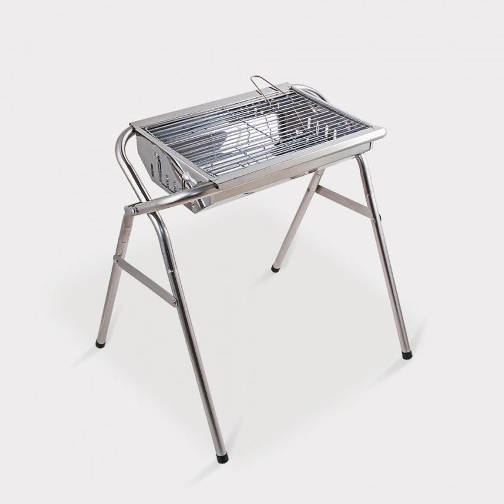 barbecue a carbonella portatile pieghevole in acciaio Oak Immagine del prodotto 
