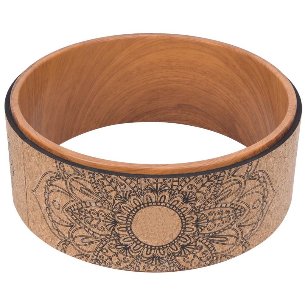 Pu Gummi Yoga Radkreise im Fitnessstudio -Trainingstrainingswerkzeug für Bodybuilding Fitnesswood Getreide Innenring