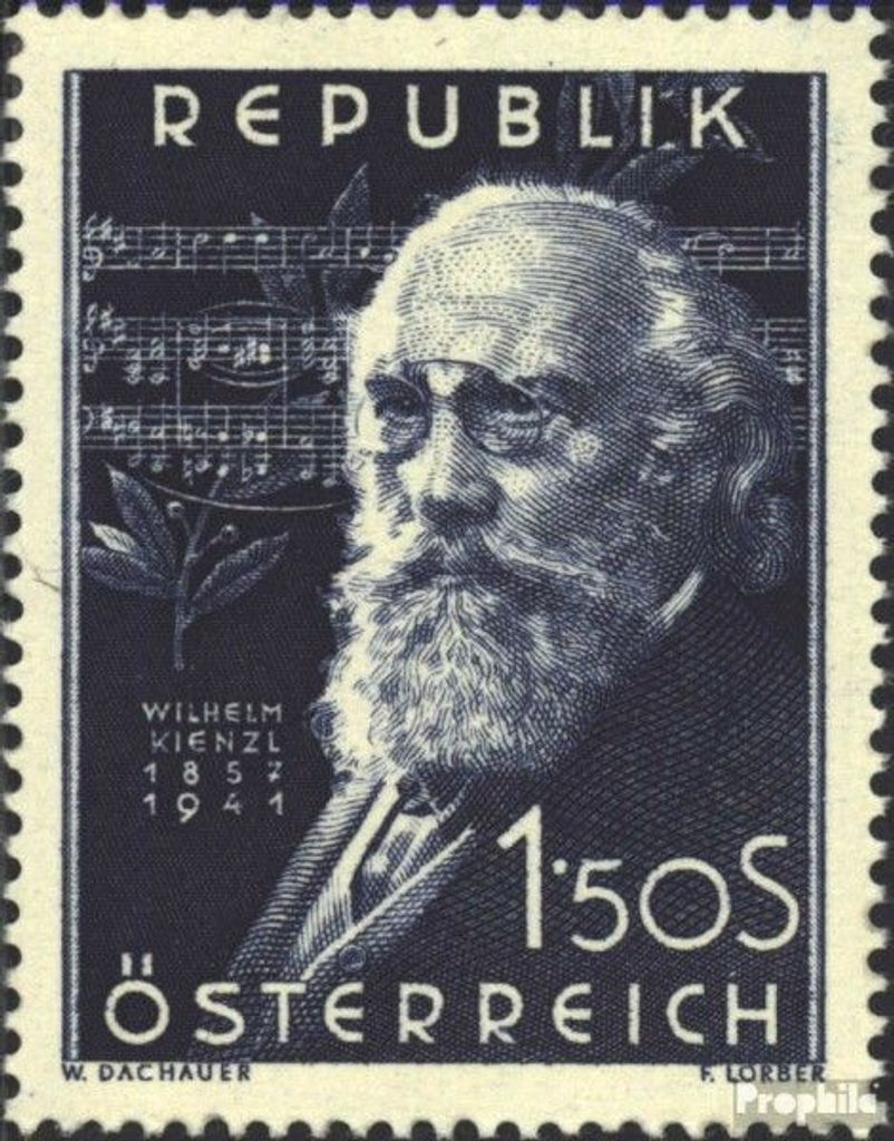 Briefmarken Österreich 1951 Mi 967 (kompl.Ausg.) postfrisch W. Kienzl